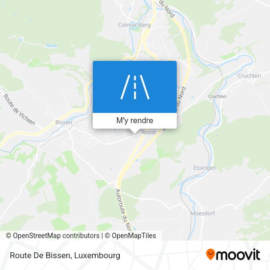 Route De Bissen plan