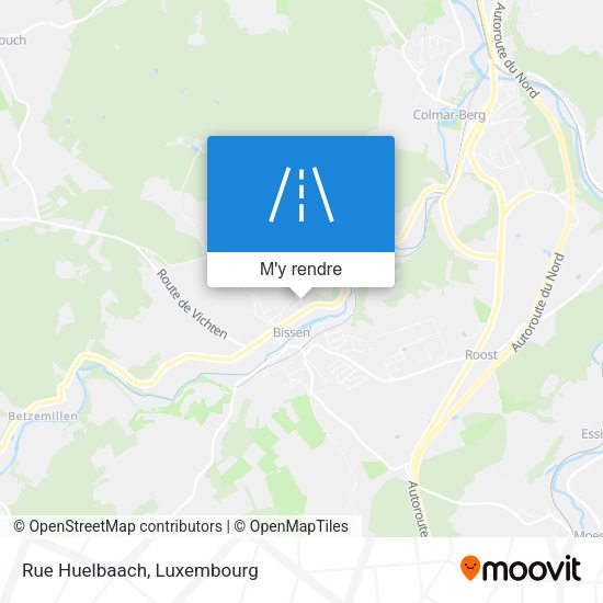 Rue Huelbaach plan