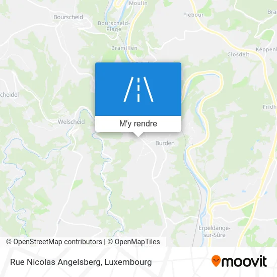 Rue Nicolas Angelsberg plan