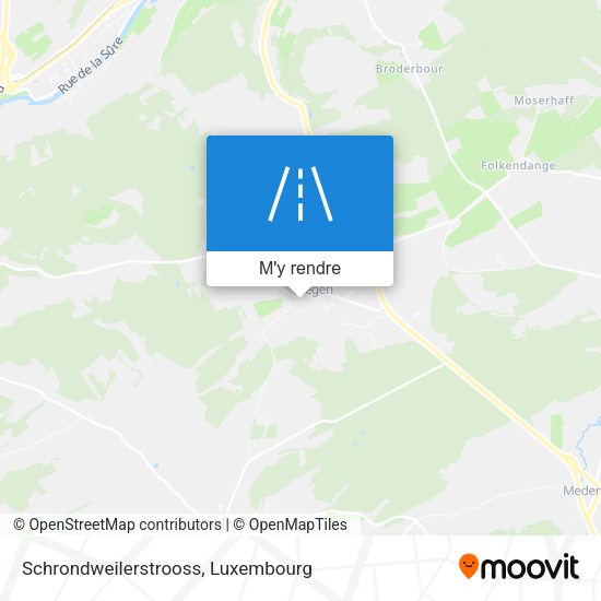 Schrondweilerstrooss plan