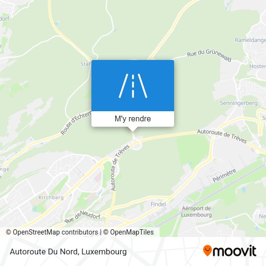 Autoroute Du Nord plan