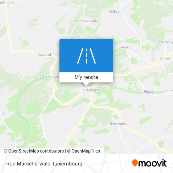 Rue Marscherwald plan