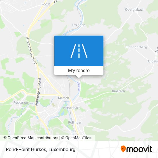 Rond-Point Hurkes plan
