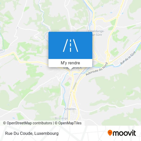 Rue Du Coude plan