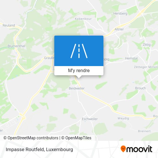 Impasse Routfeld plan