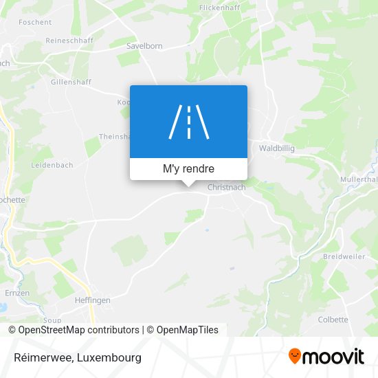 Réimerwee plan