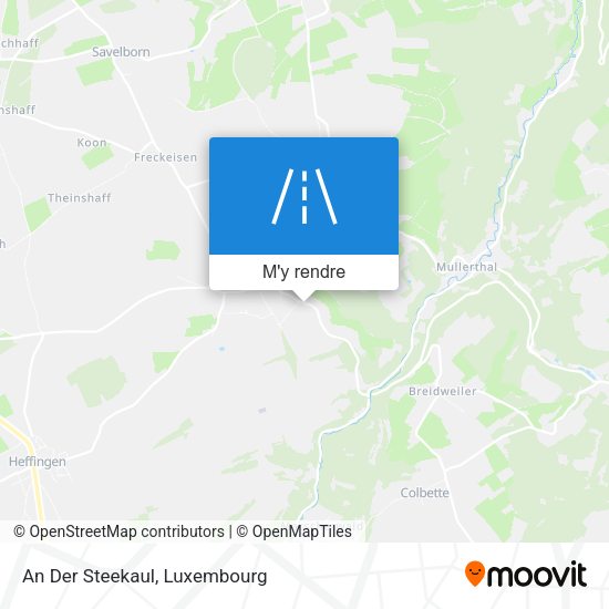An Der Steekaul plan