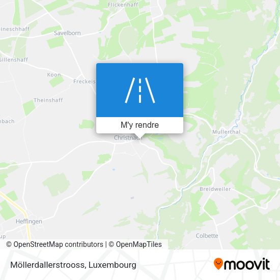Möllerdallerstrooss plan