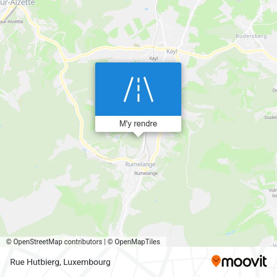 Rue Hutbierg plan