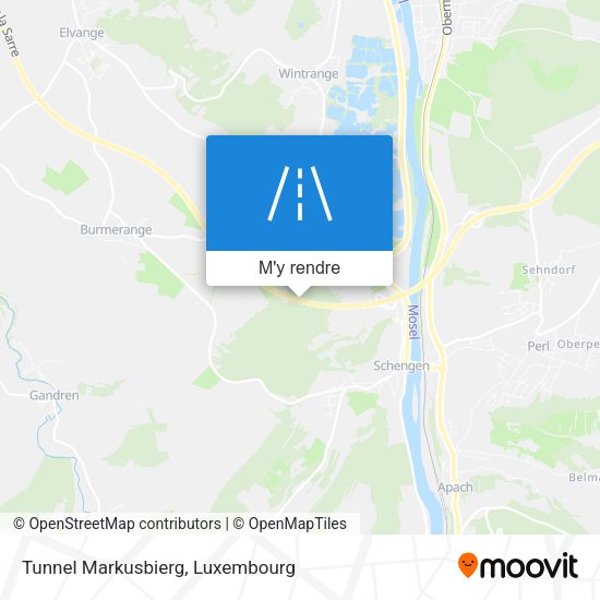 Tunnel Markusbierg plan