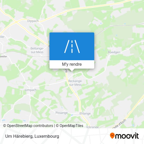 Um Härebierg plan