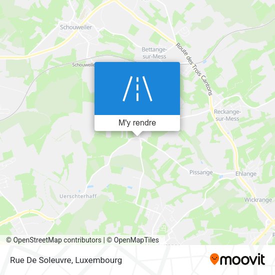 Rue De Soleuvre plan