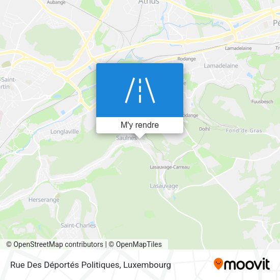 Rue Des Déportés Politiques plan