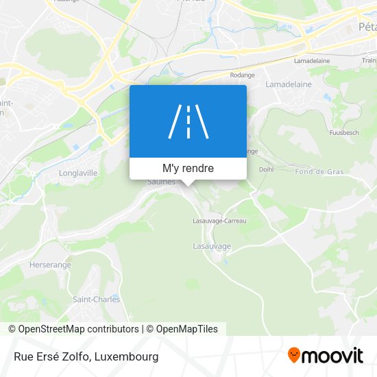 Rue Ersé Zolfo plan