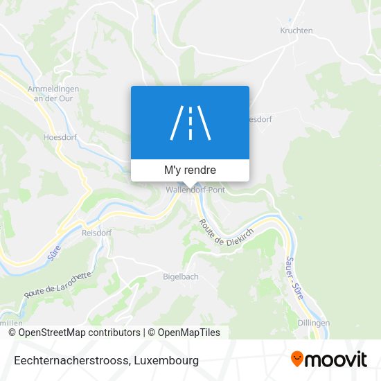 Eechternacherstrooss plan