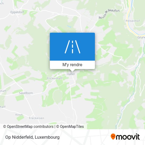 Op Nidderfeld plan