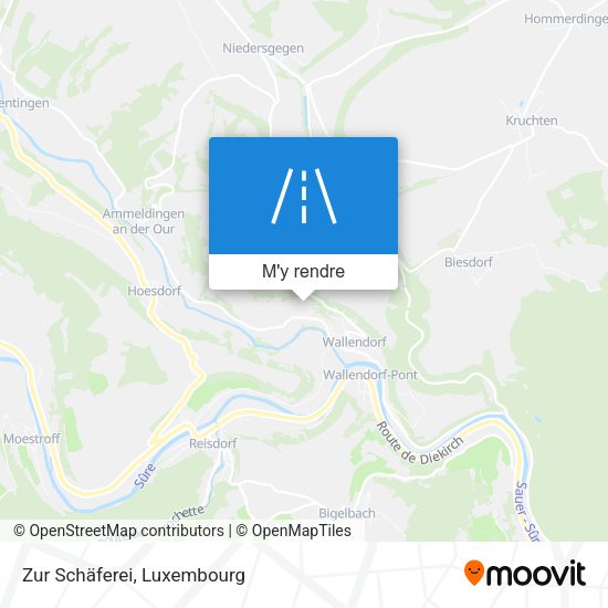 Zur Schäferei plan