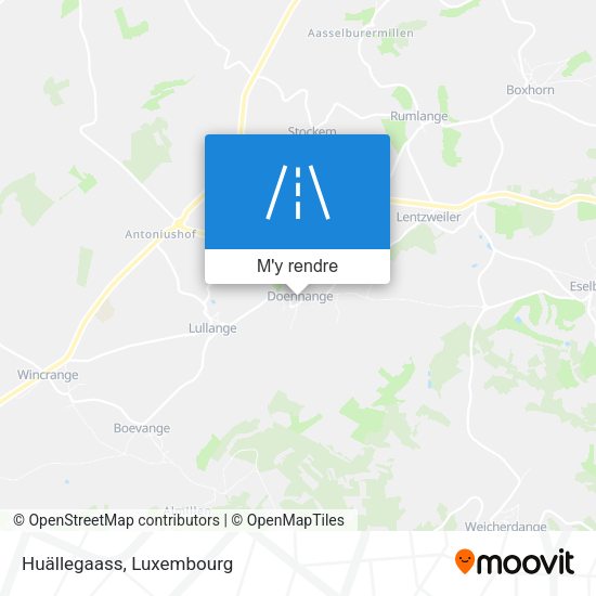Huällegaass plan