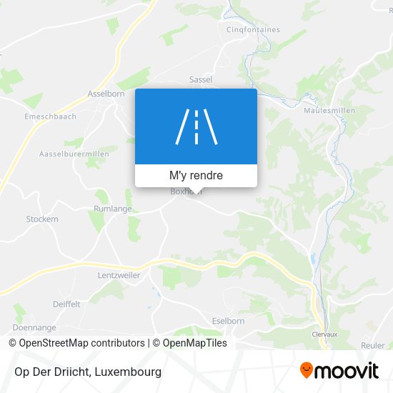 Op Der Driicht plan