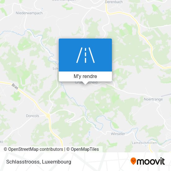 Schlasstrooss plan