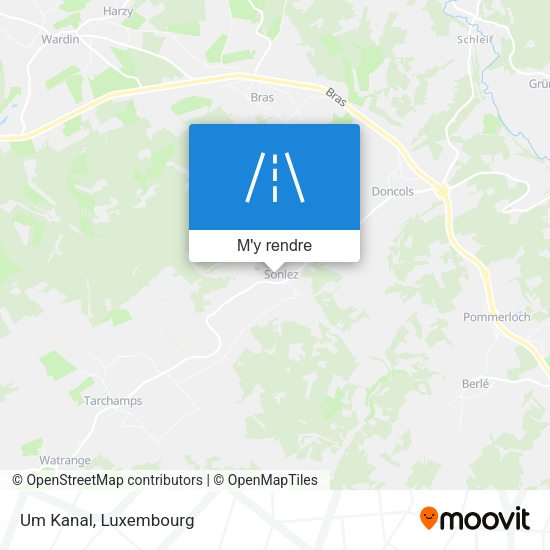 Um Kanal plan