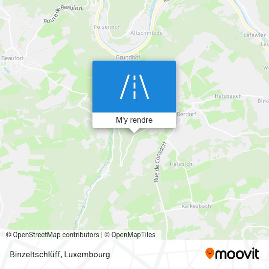 Binzeltschlüff plan