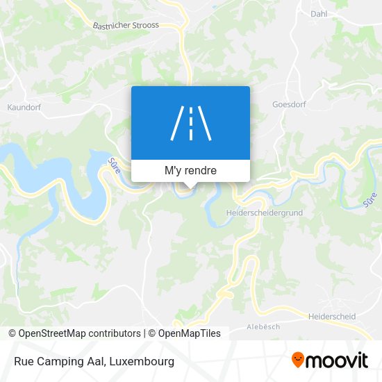 Rue Camping Aal plan