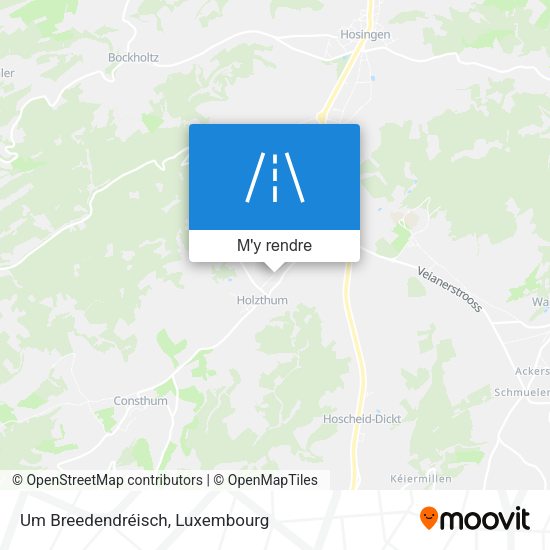 Um Breedendréisch plan