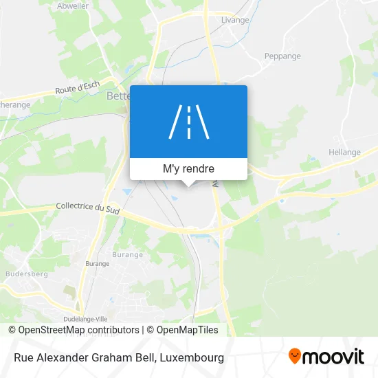 Rue Alexander Graham Bell plan