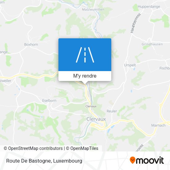 Route De Bastogne plan
