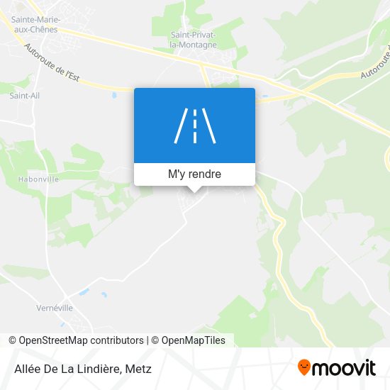 Allée De La Lindière plan