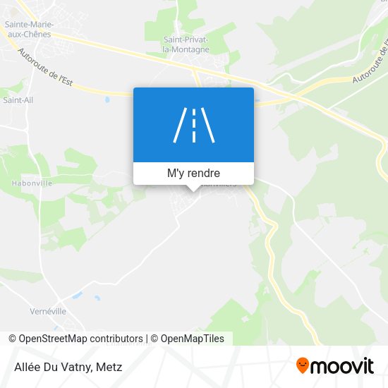 Allée Du Vatny plan