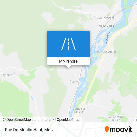 Rue Du Moulin Haut plan