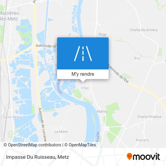 Impasse Du Ruisseau plan