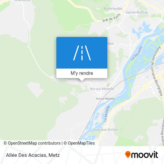 Allée Des Acacias plan