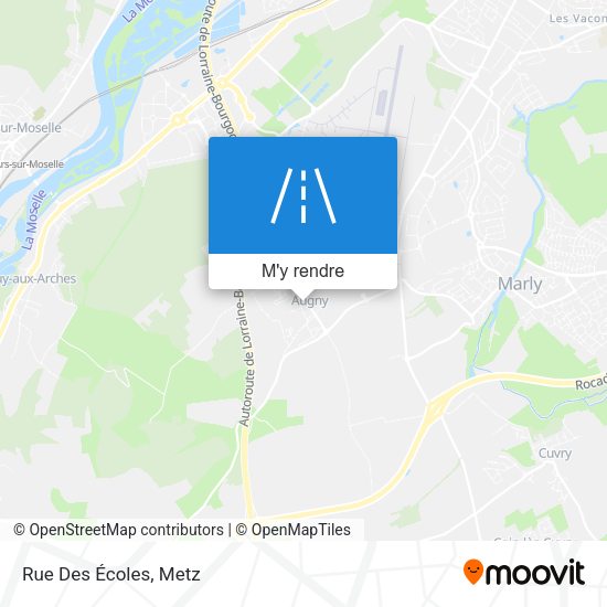 Rue Des Écoles plan
