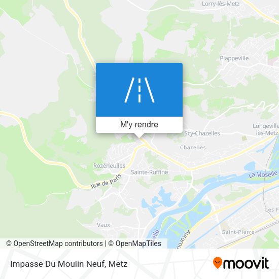 Impasse Du Moulin Neuf plan