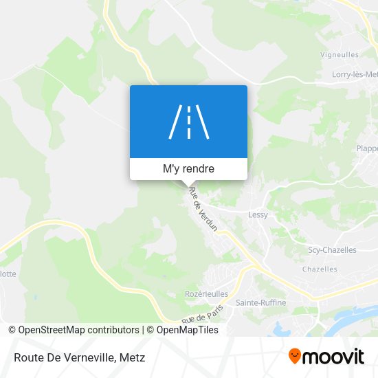 Route De Verneville plan