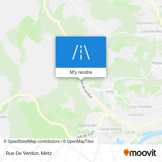 Rue De Verdun plan