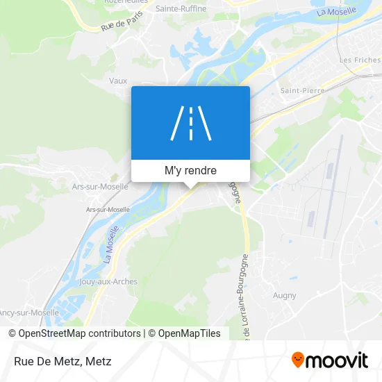 Rue De Metz plan