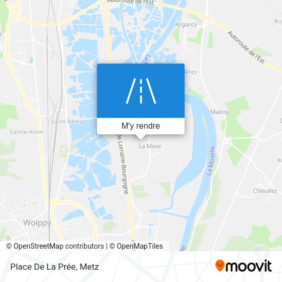 Place De La Prée plan