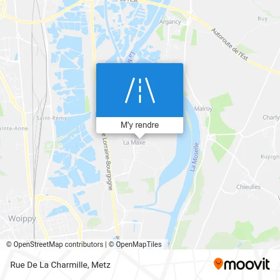 Rue De La Charmille plan