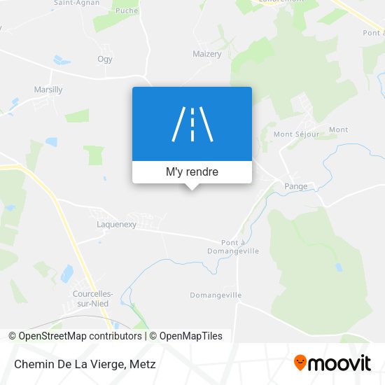 Chemin De La Vierge plan