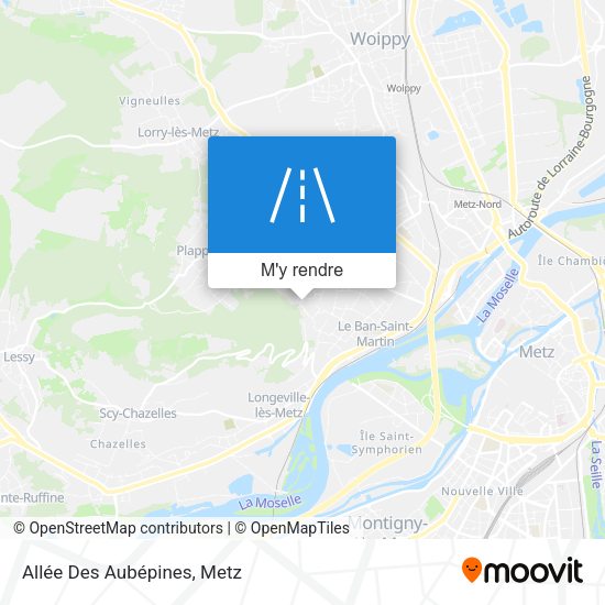 Allée Des Aubépines plan