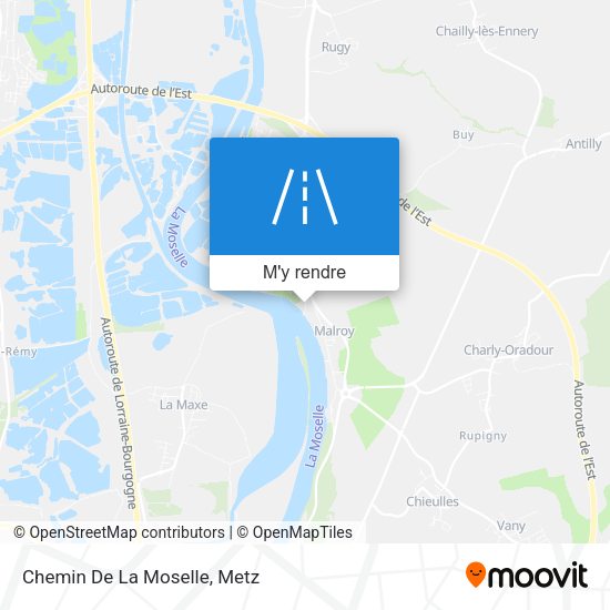 Chemin De La Moselle plan