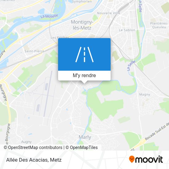 Allée Des Acacias plan