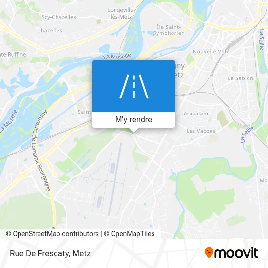 Rue De Frescaty plan