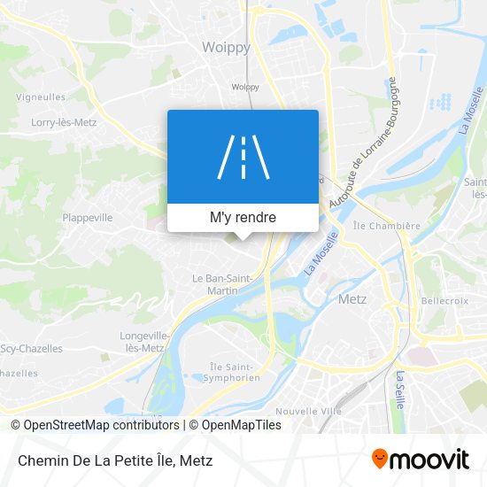 Chemin De La Petite Île plan