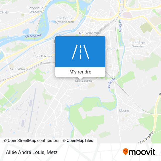 Allée André Louis plan