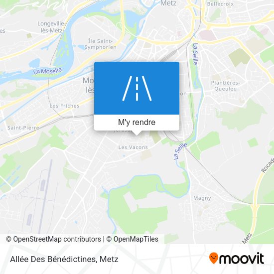Allée Des Bénédictines plan
